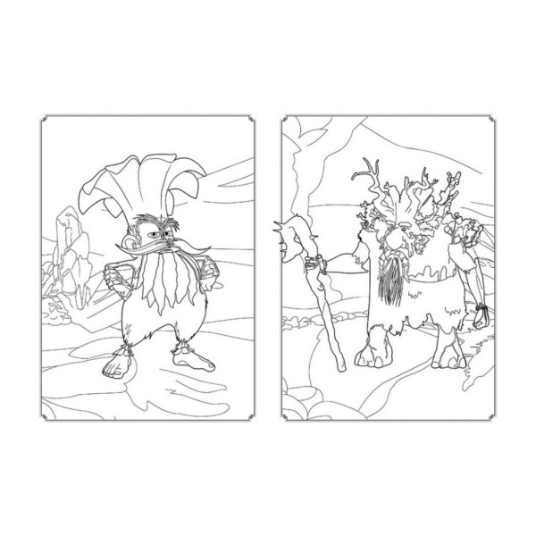 Раскраска Магия цвета. Вселенная Мавки Ранок 1807001 с наклейками(1807001)