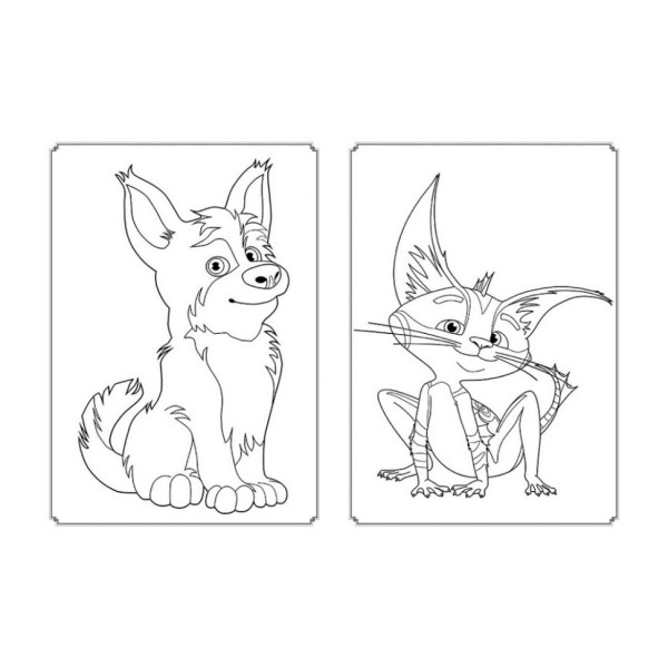 Раскраска Магия цвета. Вселенная Мавки Ранок 1807001 с наклейками(1807001)