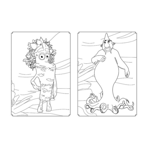 Раскраска Магия цвета. Магический Лес Ранок 1807003 с наклейками(1807003)