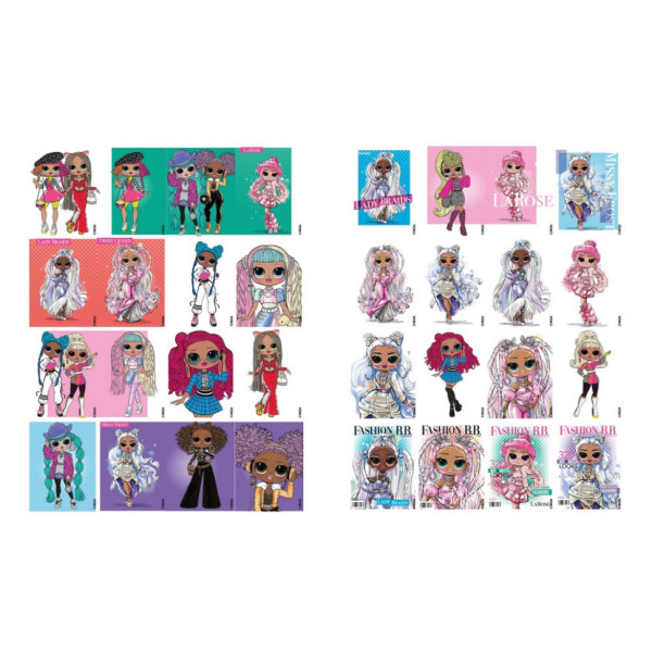 Дитяча книжка-розмальовка "Fashion Show Missy Frost" LCB3 зі стікерами (LCB3)