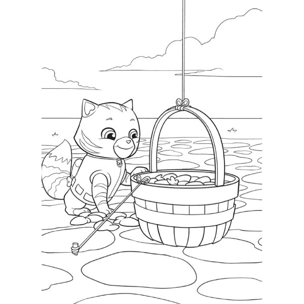 Приключенческие раскраски "Летающие корзины" 233003 Щенячий Патруль(233003)