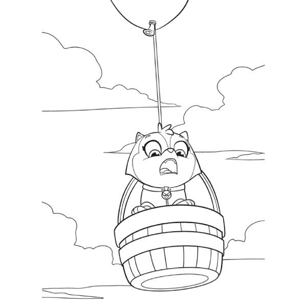 Приключенческие раскраски "Летающие корзины" 233003 Щенячий Патруль(233003)