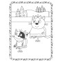 Розмальовка для дітей Три коти "Залізниця" 1163010 кольоровий штрих