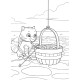 Приключенческие раскраски "Летающие корзины" 233003 Щенячий Патруль