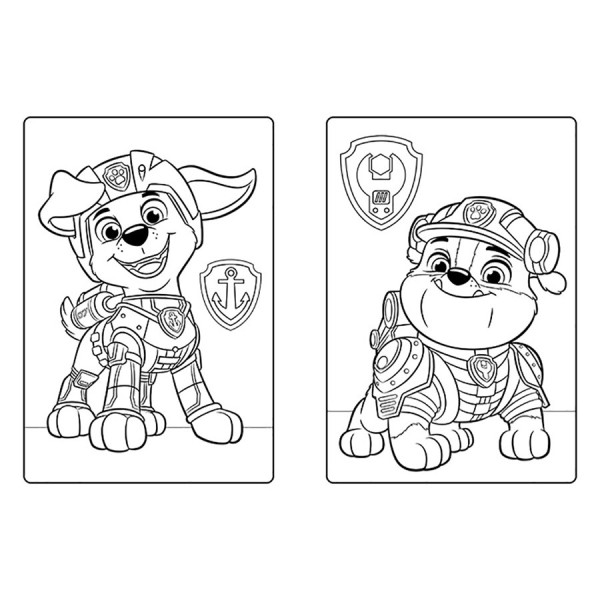 Цветные приключения Щенячий Патруль Скай 237004 с наклейками(237004)