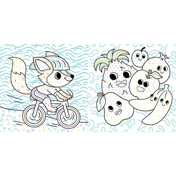 Водная раскраска Мир вокруг меня "Лето" 1806001, 12 страниц(1806001)