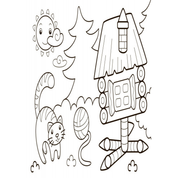 Дитяча водна розмальовка: Казки 734016, 8 сторінок (734016)