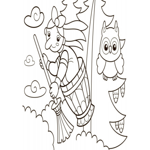 Дитяча водна розмальовка: Казки 734016, 8 сторінок (734016)