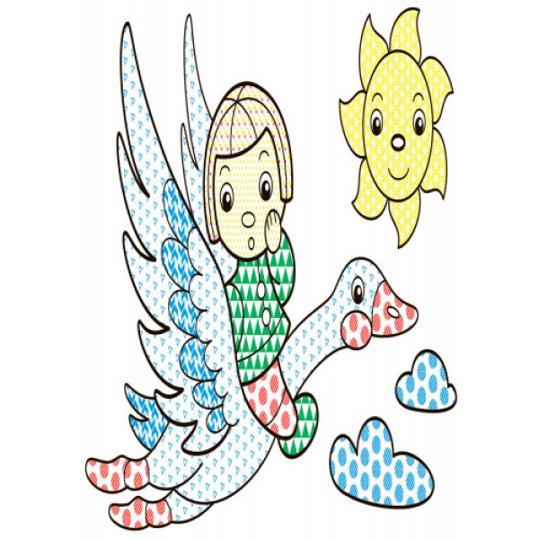 Дитяча водна розмальовка: Казки 734016, 8 сторінок (734016)