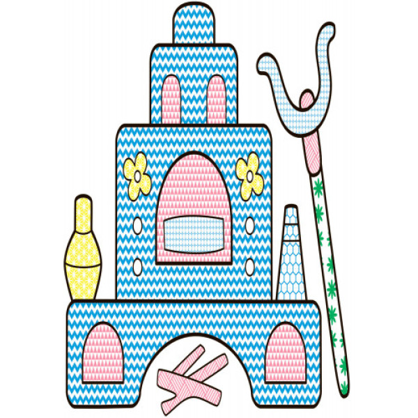 Дитяча водна розмальовка: Казки 734016, 8 сторінок (734016)