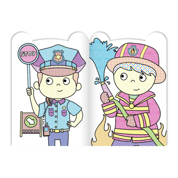 Дитяча розмальовка "Water Book Сміливці" РМ-82-04, 6 аркушів (РМ-82-04)