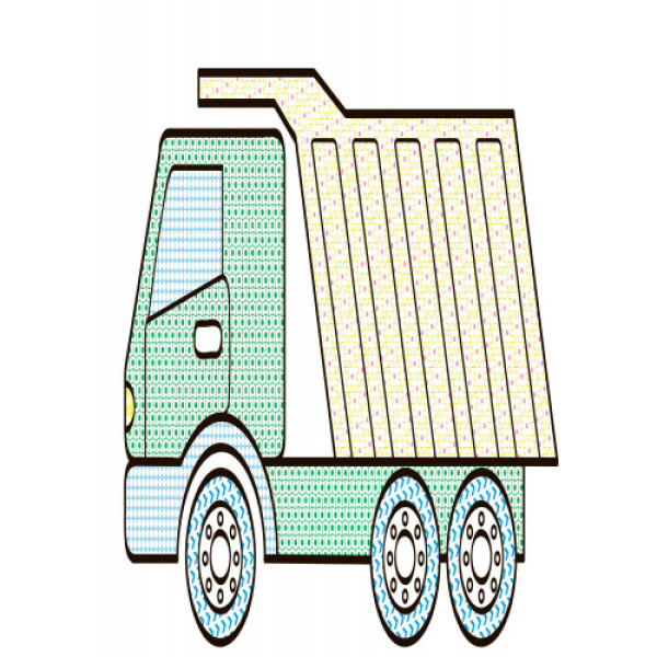 Детская водная раскраска : Машинки 734013, 8 страниц