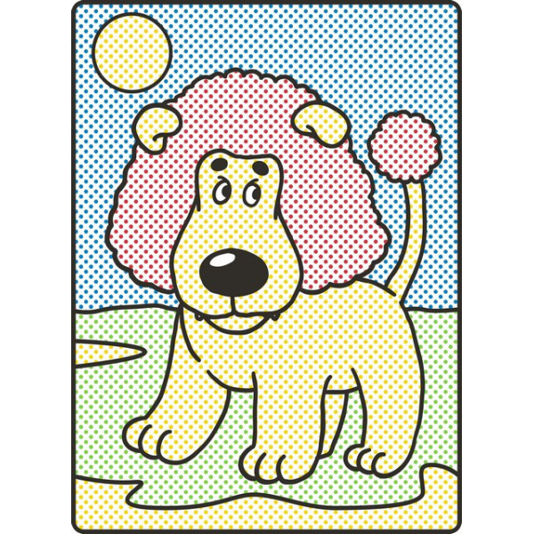 Дитяча водяна розмальовка "Собака" 402740 випуск 2