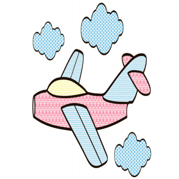 Детская водная раскраска : Самолеты, космос 734014, 8 страниц(734014)