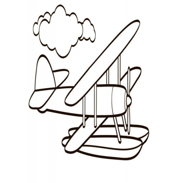 Детская водная раскраска : Самолеты, космос 734014, 8 страниц(734014)