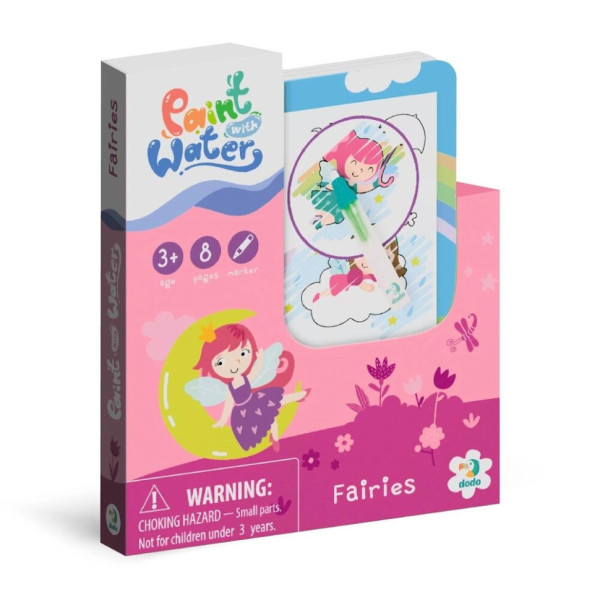 Набор водных раскрасок "Феи" 300312 с маркером для воды(300312)