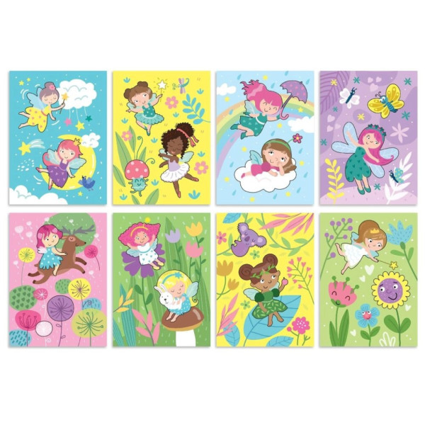 Набор водных раскрасок "Феи" 300312 с маркером для воды(300312)