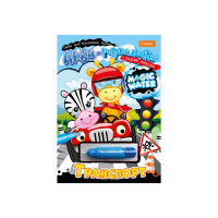 Тетрадь для рисования водой "Magic water" Транспорт НТ-09-01 с водным маркером(НТ-09-01)