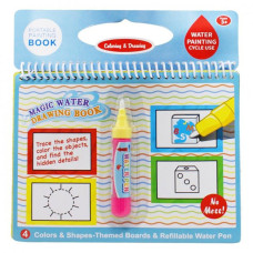 Книжка для малювання водою LT39 на пружині, картинки 4шт, маркер Вид 6 (LT3957-1)