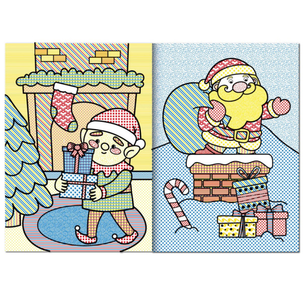 Дитяча аква-розмальовка з водним маркером "Hello Christmas" НТ-43-02  (НТ-43-02)