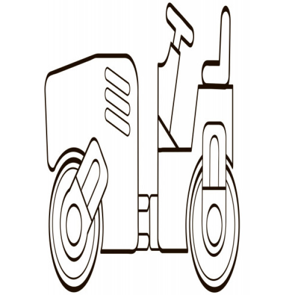 Дитяча водна розмальовка: Машинки 734013, 8 сторінок (734013)