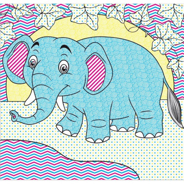 Водные раскраски Волшебная раскраска Джунгли 757128, 4 картинки(757128)