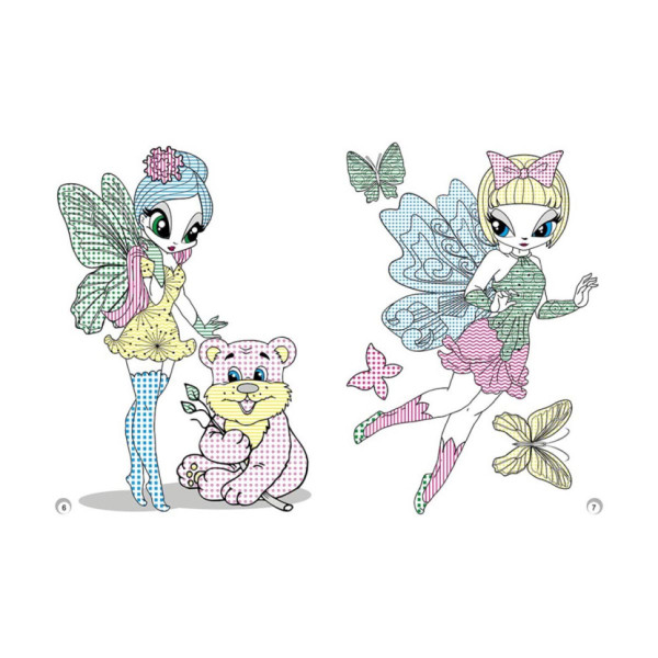 Веселые цвета. Красавицы феи Ранок 1554010 рисуй водой