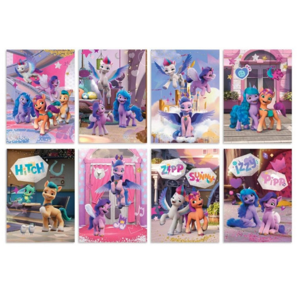 Водные раскраски-развивайки "My Little Pony" 200445, 8 страниц(200445)