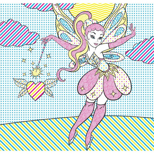 Водні розмальовки Чарівна розмальовка У країні фей 757180, 4 малюнки (757180)