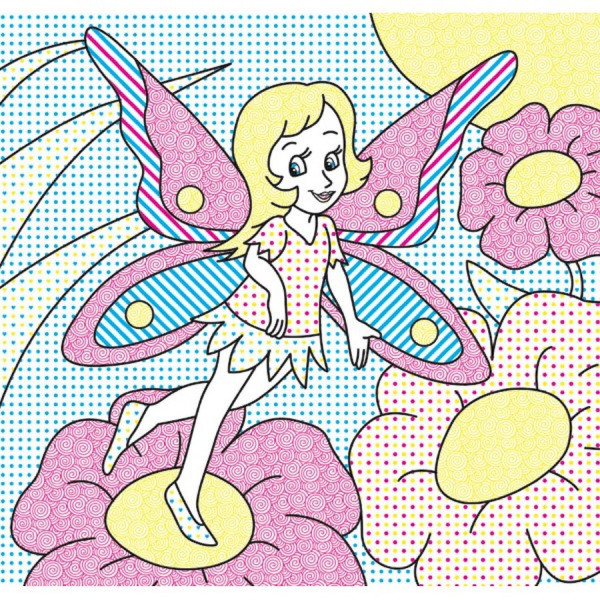 Водні розмальовки Чарівна розмальовка У країні фей 757180, 4 малюнки (757180)