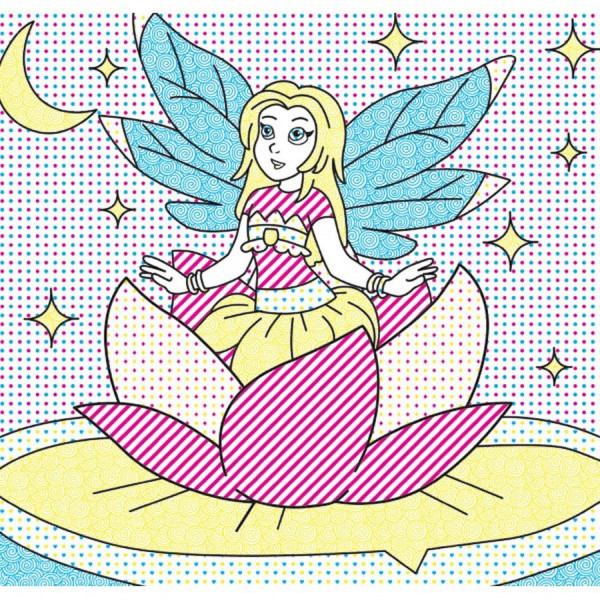 Водні розмальовки Чарівна розмальовка У країні фей 757180, 4 малюнки (757180)