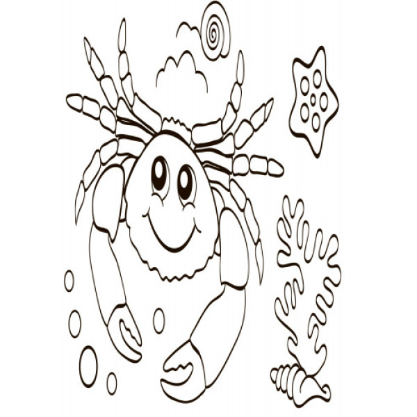 Дитяча водна розмальовка: Море 734010, 8 сторінок (734010)