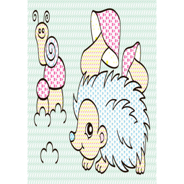 Дитяча водна розмальовка: Дикі тварини 734008, 8 сторінок (734008)