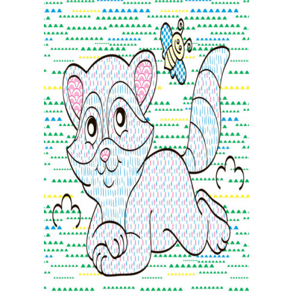 Дитяча водна розмальовка: Дикі тварини 734008, 8 сторінок (734008)