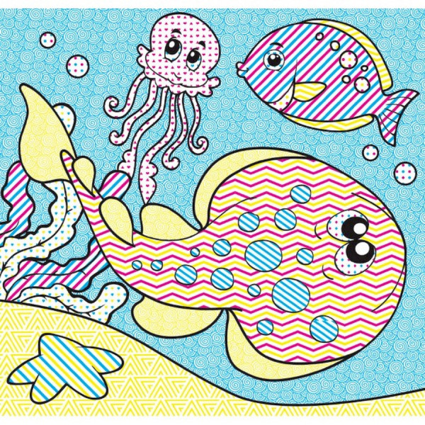 Водні розмальовки Чарівна розмальовка Морські пригоди 757166, 4 зображення (757166)