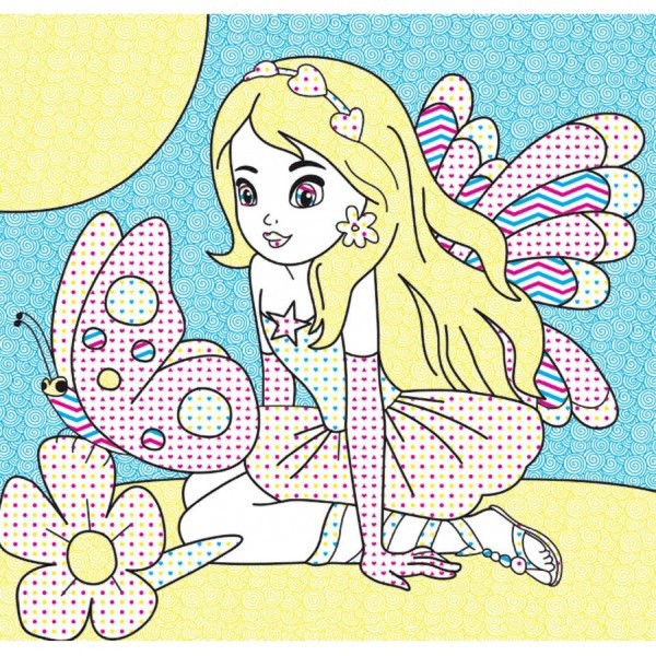 Водні розмальовки Чарівна розмальовка У країні фей 757180, 4 малюнки (757180)