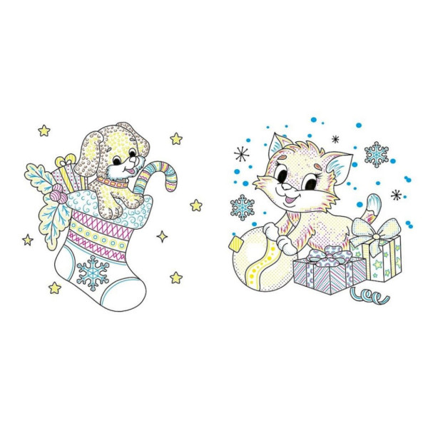 Водная раскаска "Украшения" 1806006 обычные и водные раскраски(1806006)