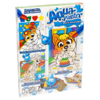 Набор креативного творчества AQP-01 "Aqua Painter" Собачка с Пирамидкой(AQP-01-01U)