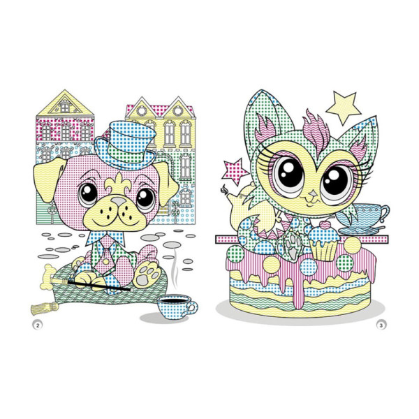 Веселі кольори. Грайливі тваринки Ранок 1554012 малюй водою (1554012)