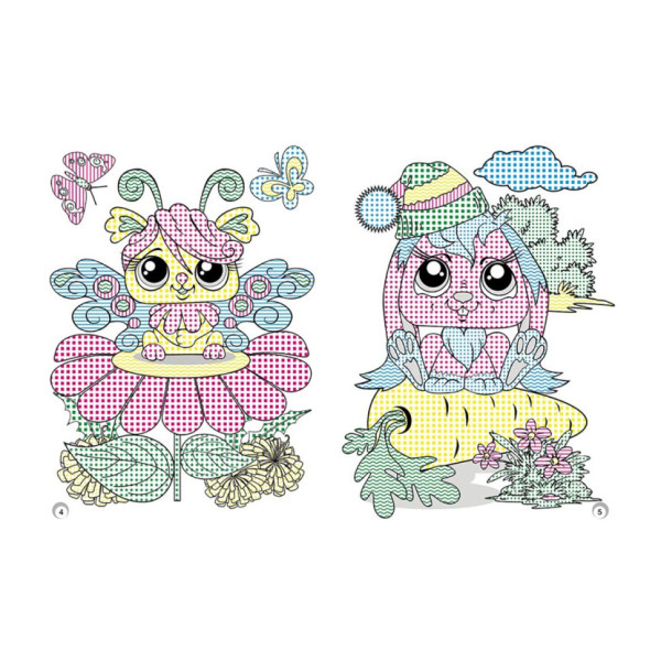 Веселі кольори. Грайливі тваринки Ранок 1554012 малюй водою (1554012)