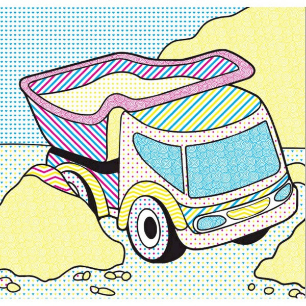 Водные раскраски Волшебная раскраска Машинки 757159, 4 картинки(757159)