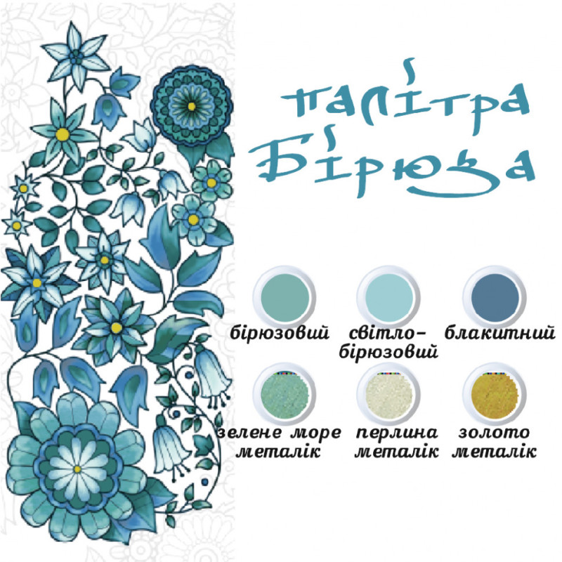 Живопис по контуру. Дзен Антистрес розмальовка. "Сім чакр"