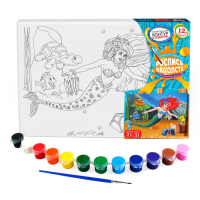 Набор креативного творчества "Роспись на холсте" РХ-01, 31х21 см