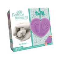 Набір для створення зліпка ручки або ніжки "Family Moment" FMM-01-01 фіолетовий (FMM-01-01U)