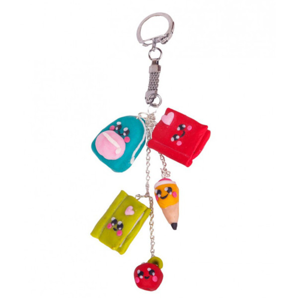 Дитячий набір для ліплення з полімерної глини "Шкільний" (ПГ-004) PG-004 брелок (PG-004)