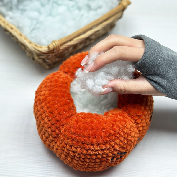 Наповнювач холлофайбер CY07_1334_11151 для іграшок та подушок, M, 1 кг, білий (CY07_1334_11151)