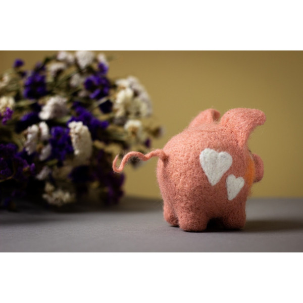 Набор для творчества "Свинка" ВАЛ-007 валяние игрушки(ВАЛ-007)