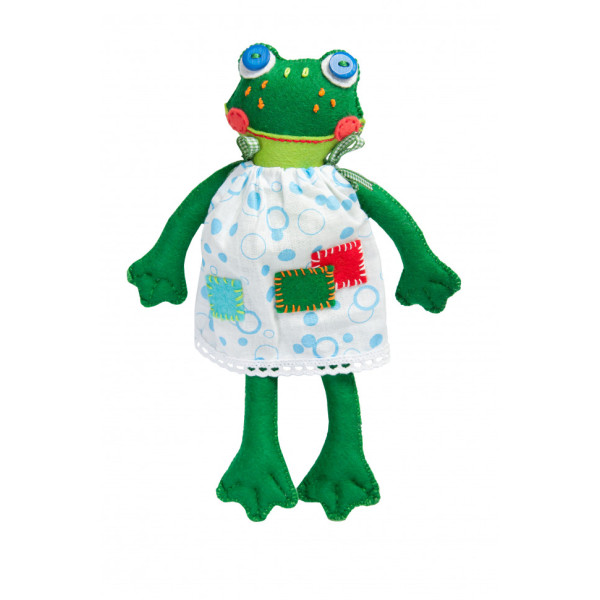 Дитячий набір для творчості "Жабка" MI-003 шиття м'якої іграшки (MI-003)