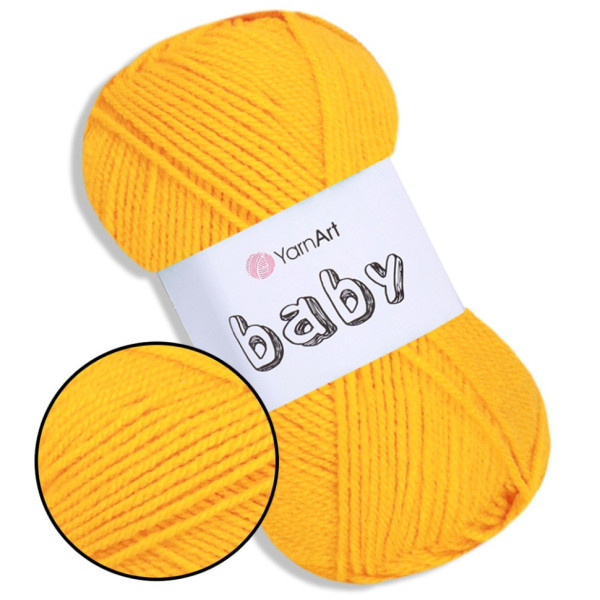 Пряжа для іграшок Baby YA150-50 акрил, 50 грам, 150 м, в асортименті (YA150-50)