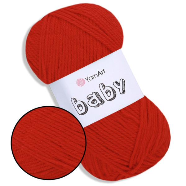 Пряжа для іграшок Baby YA150-50 акрил, 50 грам, 150 м, в асортименті (YA150-50)